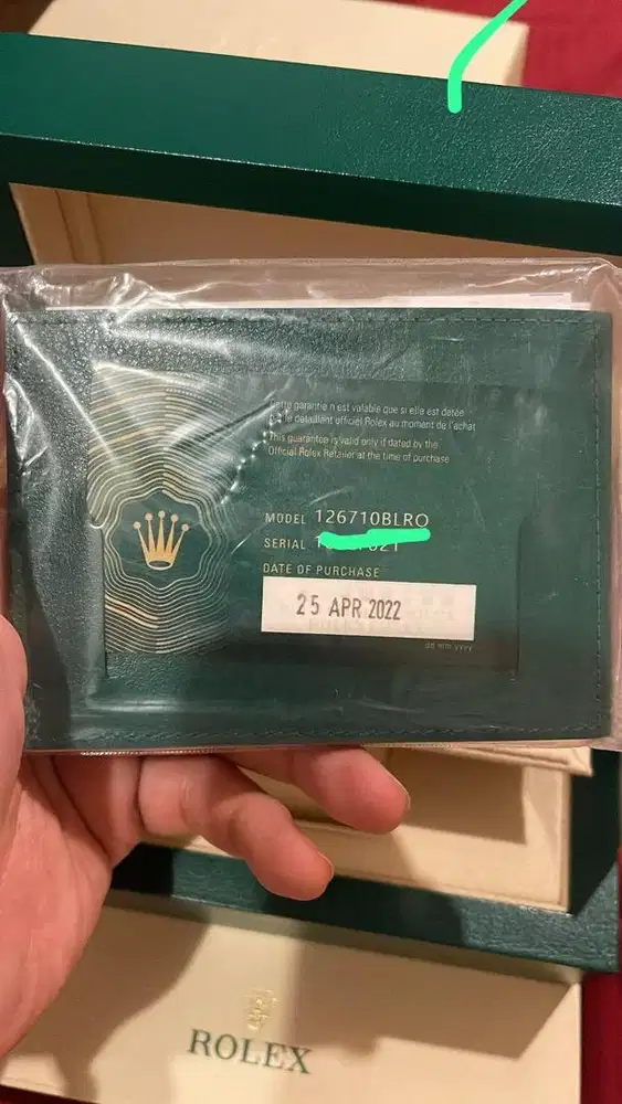 Jual rolex Pepsi 2022 Oyster