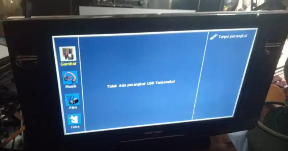 Dibeli tv LED ps345 rusak