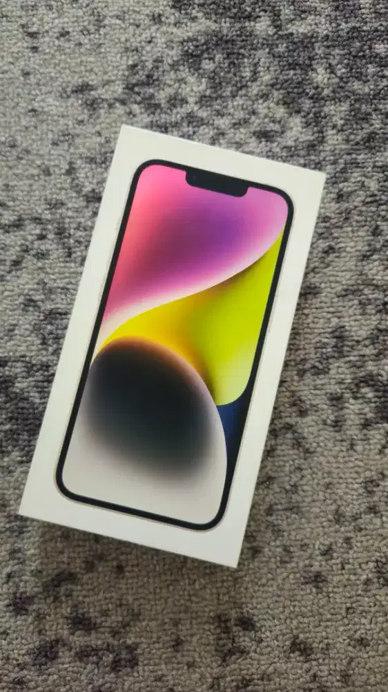 iPhone 14 Basic 128gb Starlight Putih Segel New Garansi Resmi