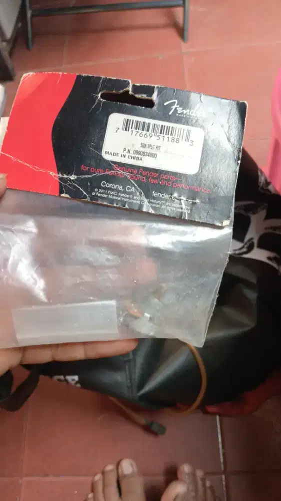 Fender splt pot 500K