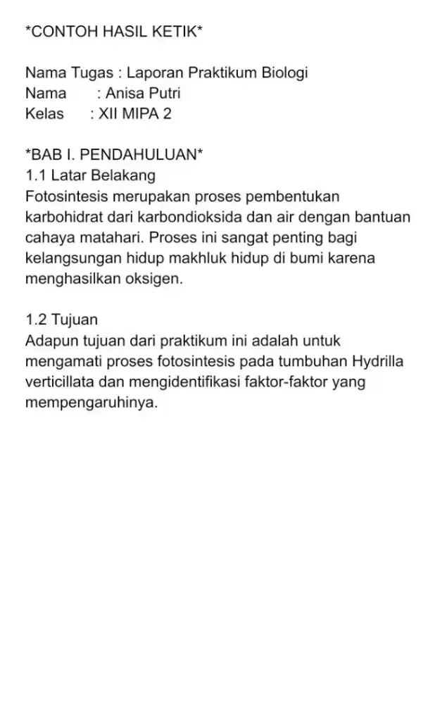 Jasa ketik cepat, rapi & murah 3rb/halaman