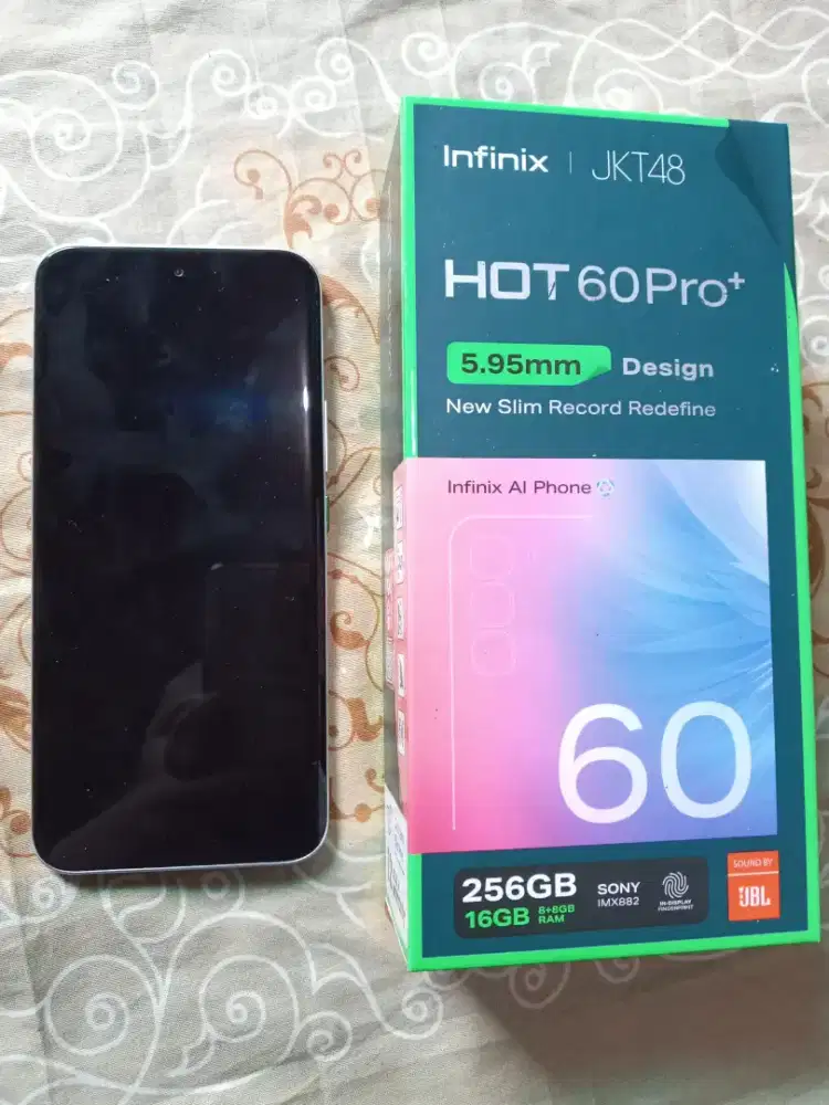 Infinix noteHp INFINIX HOT 60PRO+ RAM 8/256
Pemakaian 4 bulan