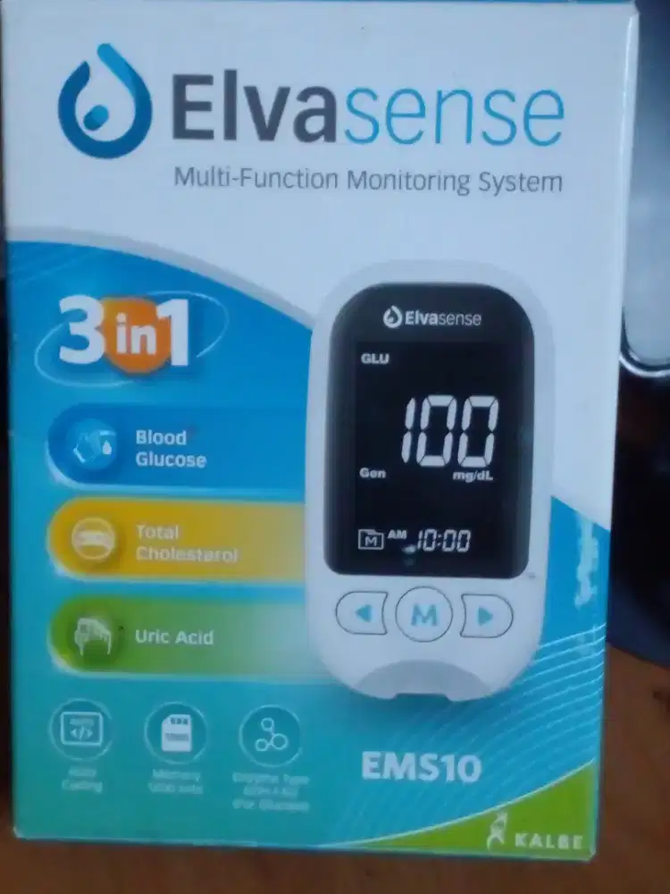 Alat cek gula darah plus 3 in 1