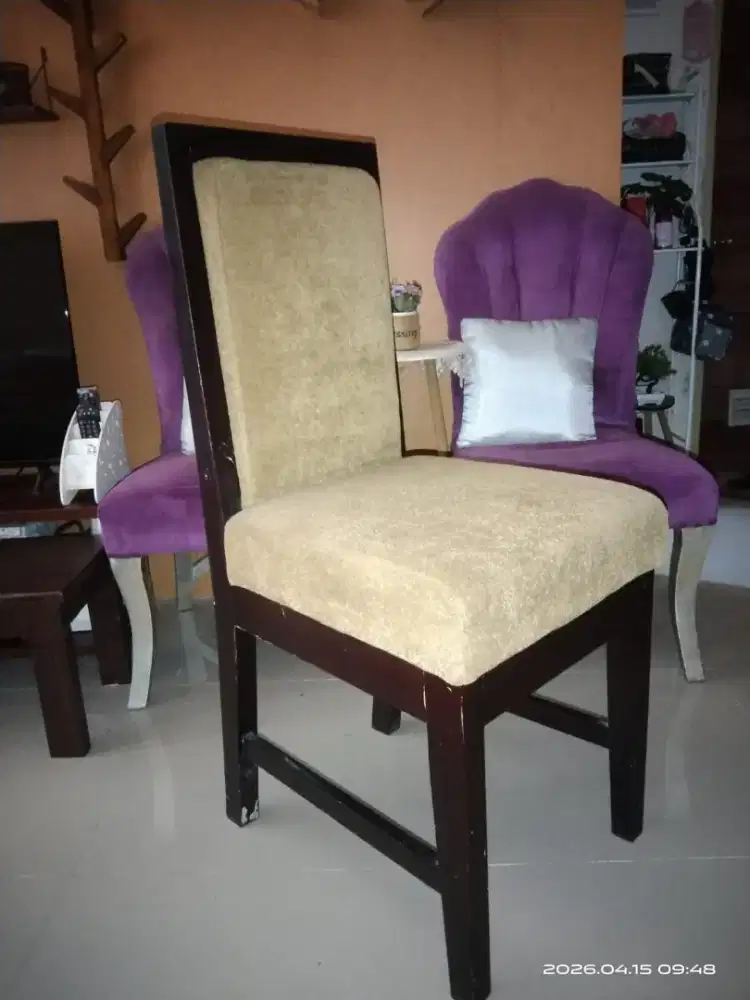 3 Kursi Jati Bekas Murah all in  (nego sampai jadi)