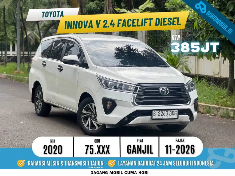 Toyota Kijang Innova Reborn G 2.0 AT 2019 Putih
