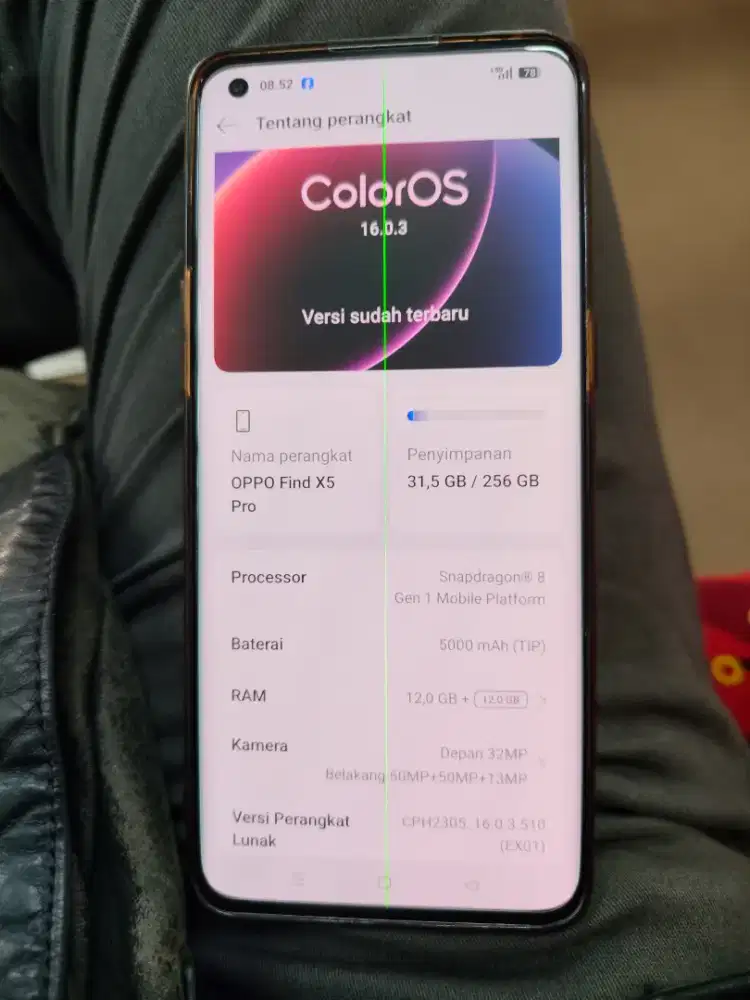 Saya mau jual HP oppo find x5 pro 5g