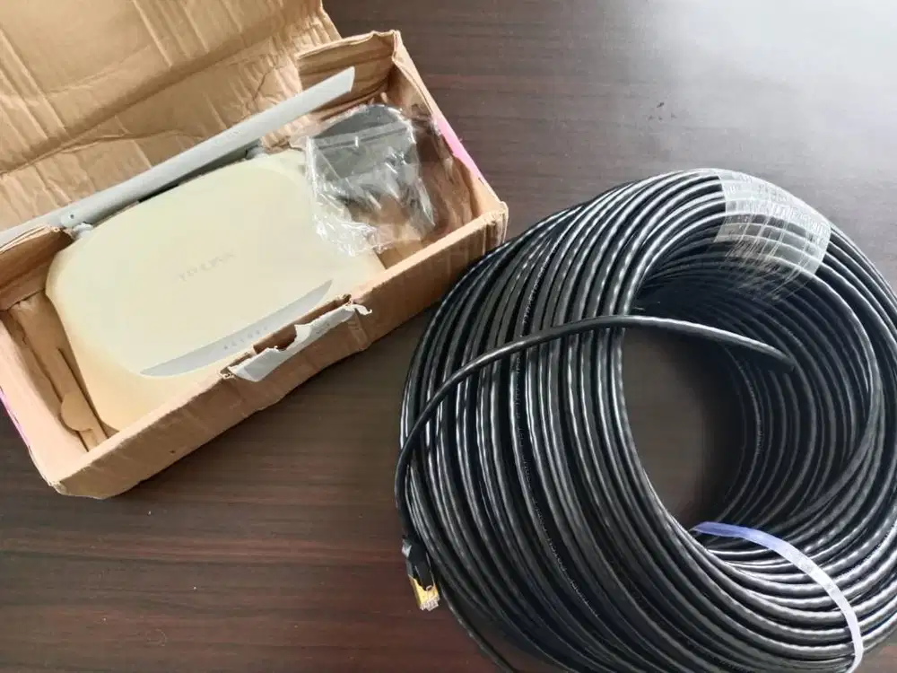 Kabel Lan dan Router