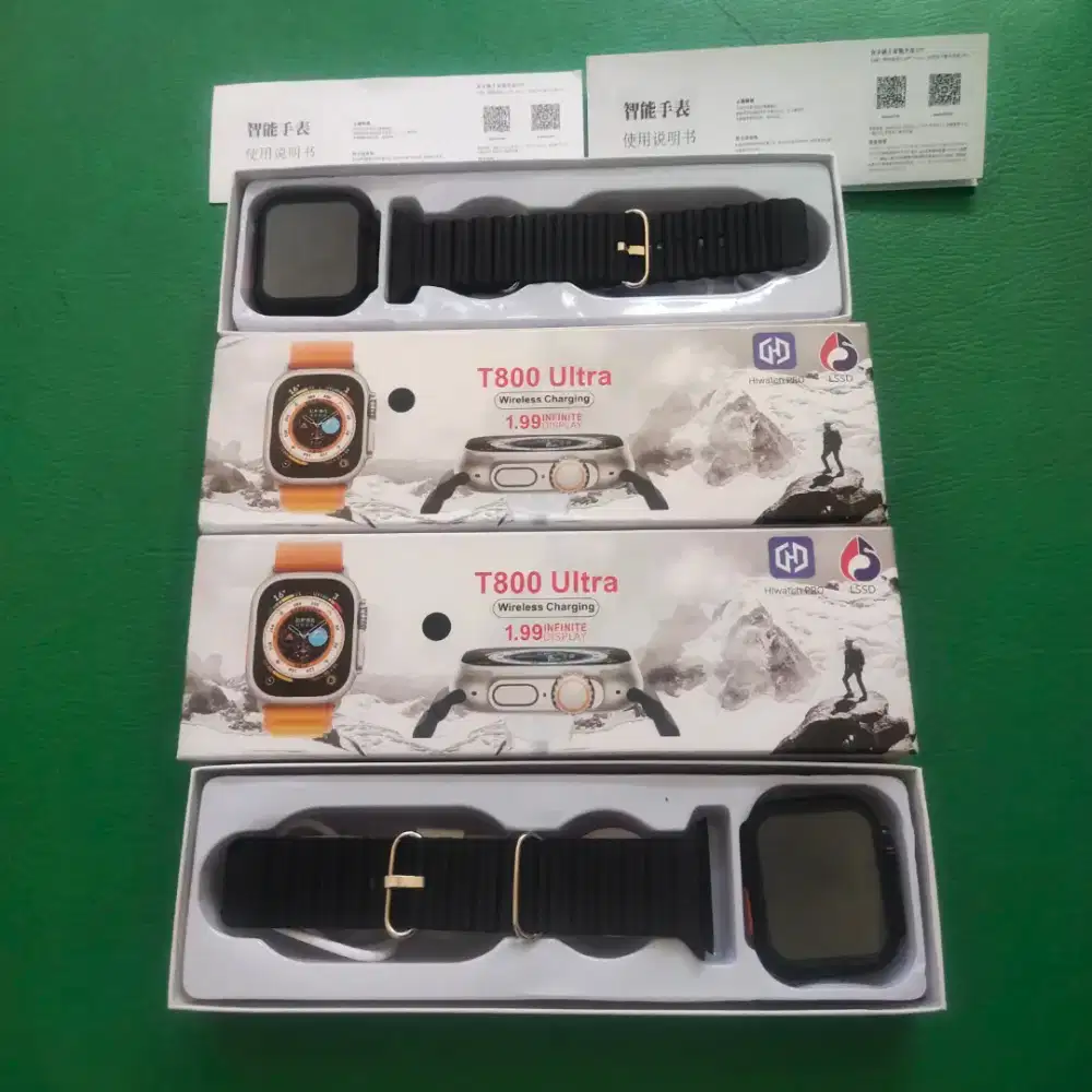 Di jual smartwach tipe t800 ultra 3 harga 150 free ongkir