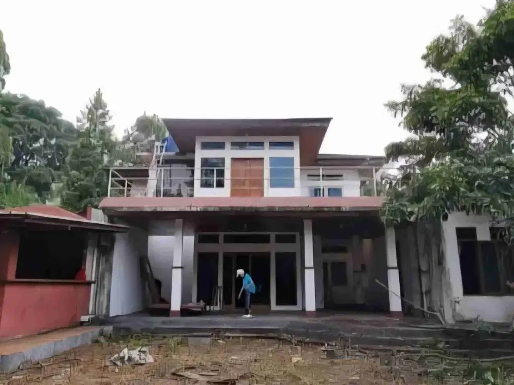 jual segera rumah hitung tanah saja di raya lembang