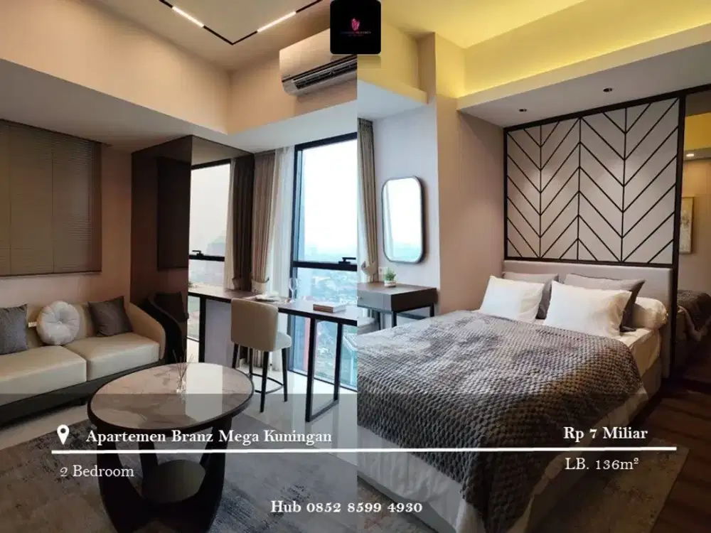 Dijual Apartement Branz Mega Kuningan 2BR Full Furnished