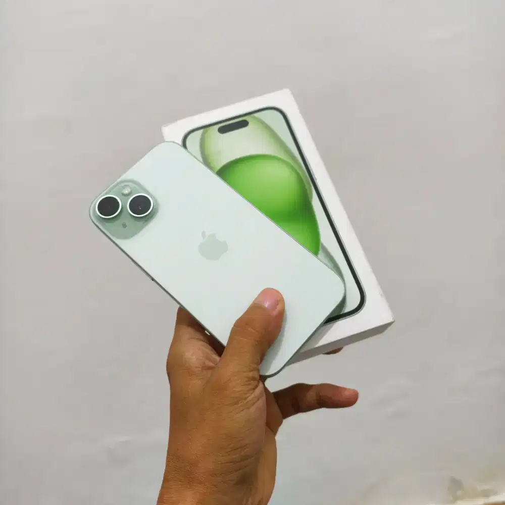 Second!!! iPhon3 15 resmi Indonesia 128 GB Second