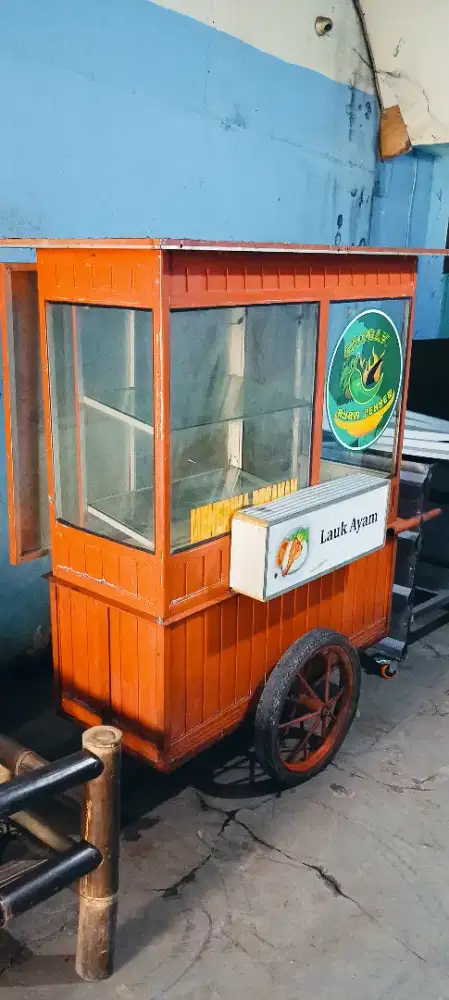 Grobak almunium siap pakai