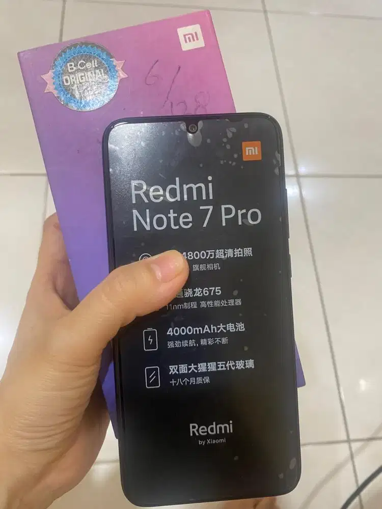 Xiaomi redminote 7 pro 6/128 wiffi only