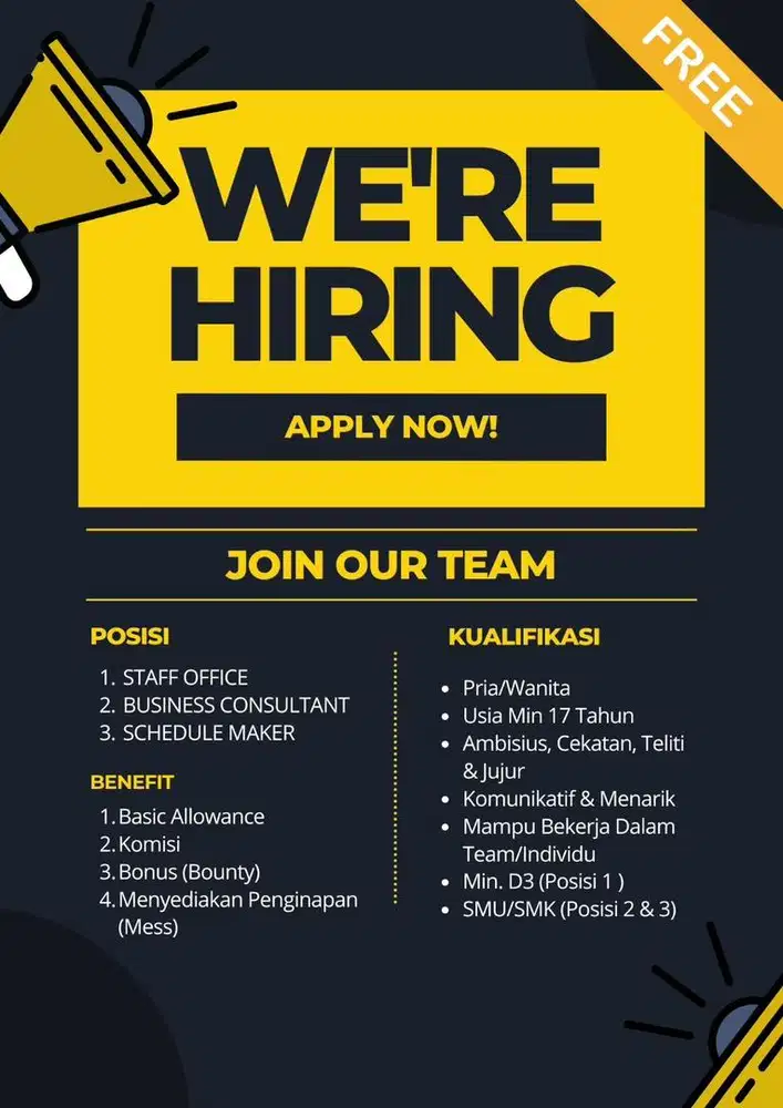 INFO LOKER SECEPATNYA
