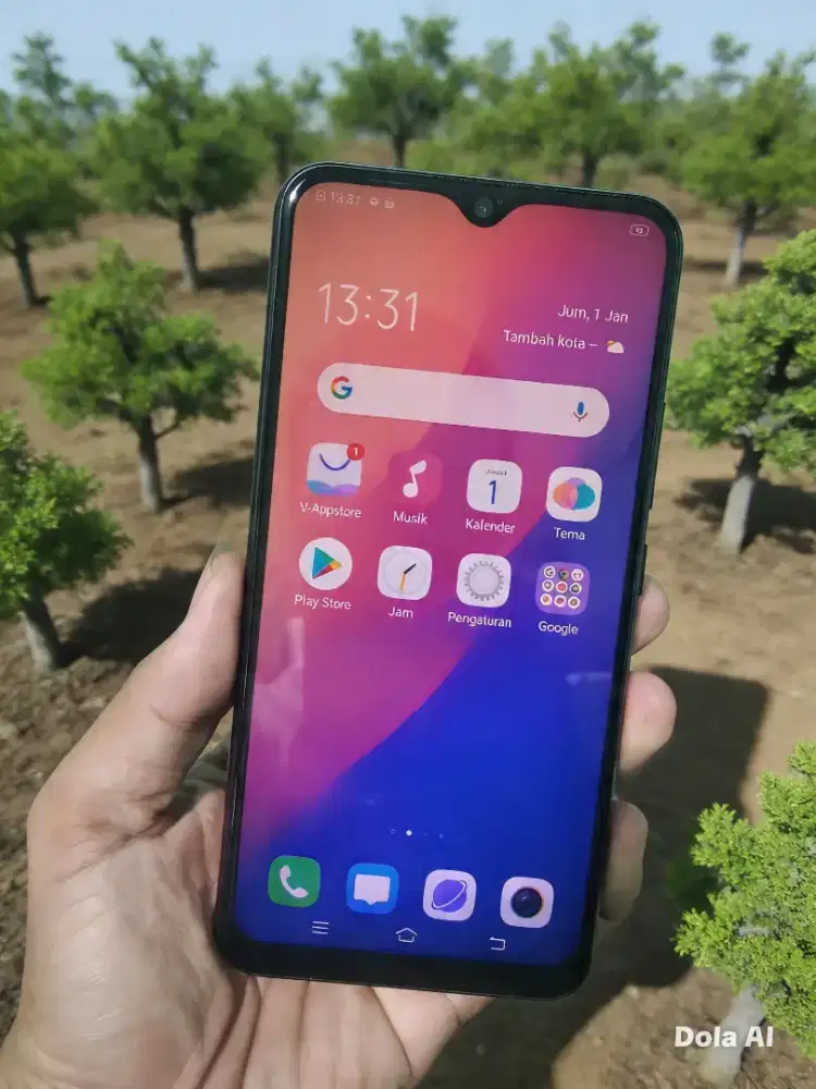 Vivo y15 ram 4/64 normal 650 net HP cas ori