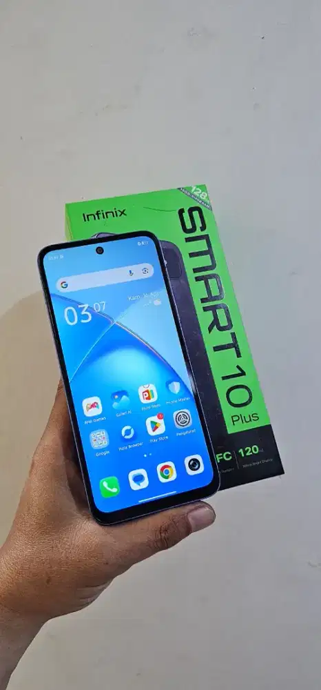 Infinix Smart 10 Plus 8/128gb Garansi Fullset