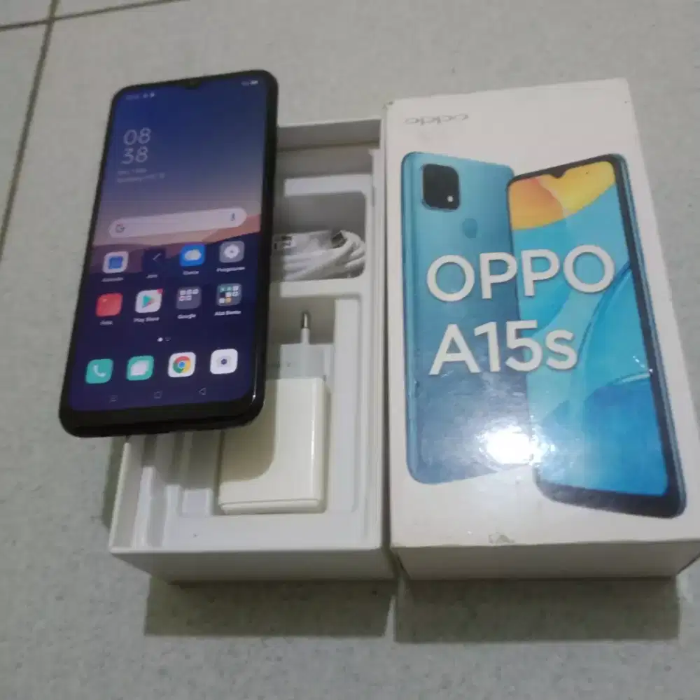 OPPO A15s Ram 6/128GB +fulset+