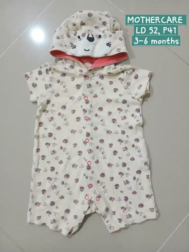 Romper bayi Set terusan bayi Leopard Novelty 3-6 months, preloved