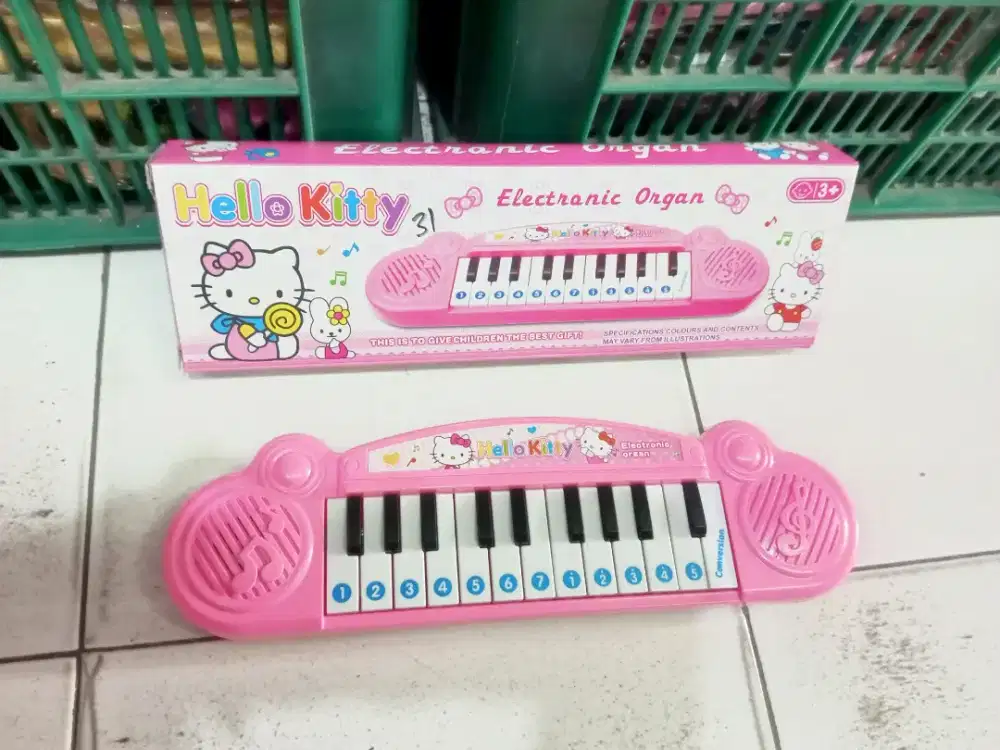 Mainan Anak Piano Baterai