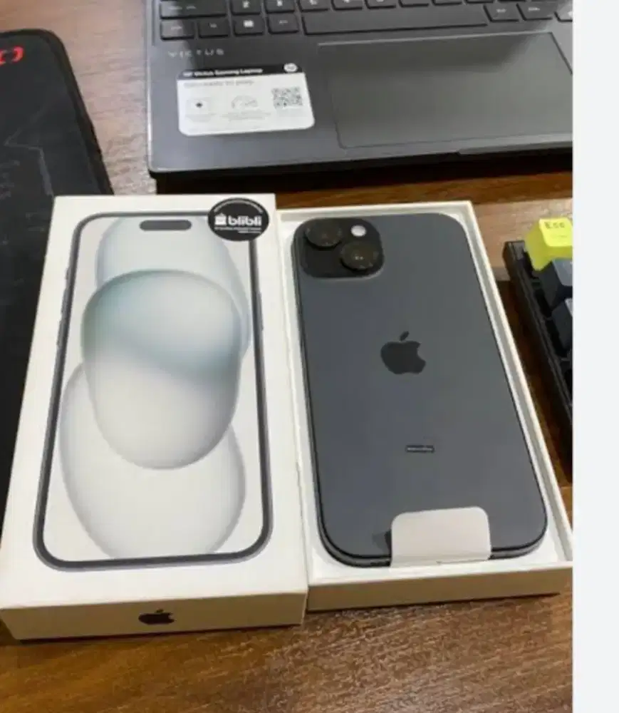 iPhone 15 basic 128gb fullset