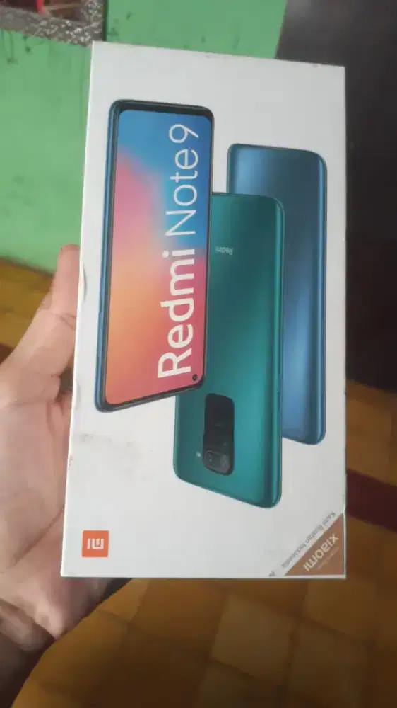 Dijual hp second Xiaomi redmi note 9