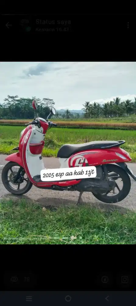 Scoopy 2015 esp aa mgl
