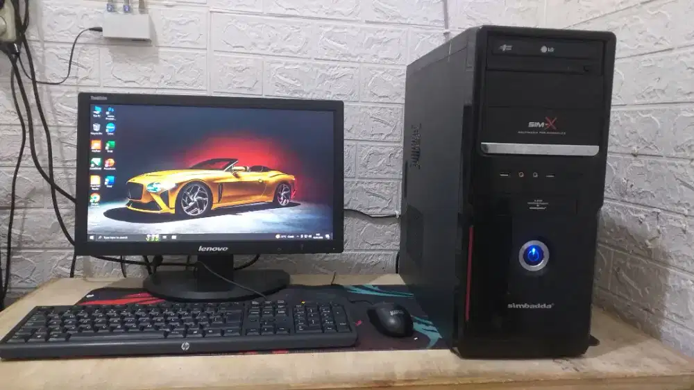 Komputer Lengkap Core i5 Design Kasir WFH Siap Pakai