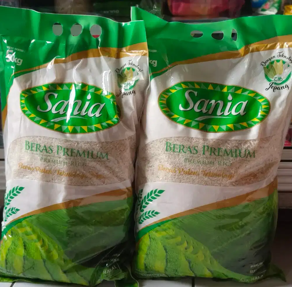 Beras premium sania 5 kg