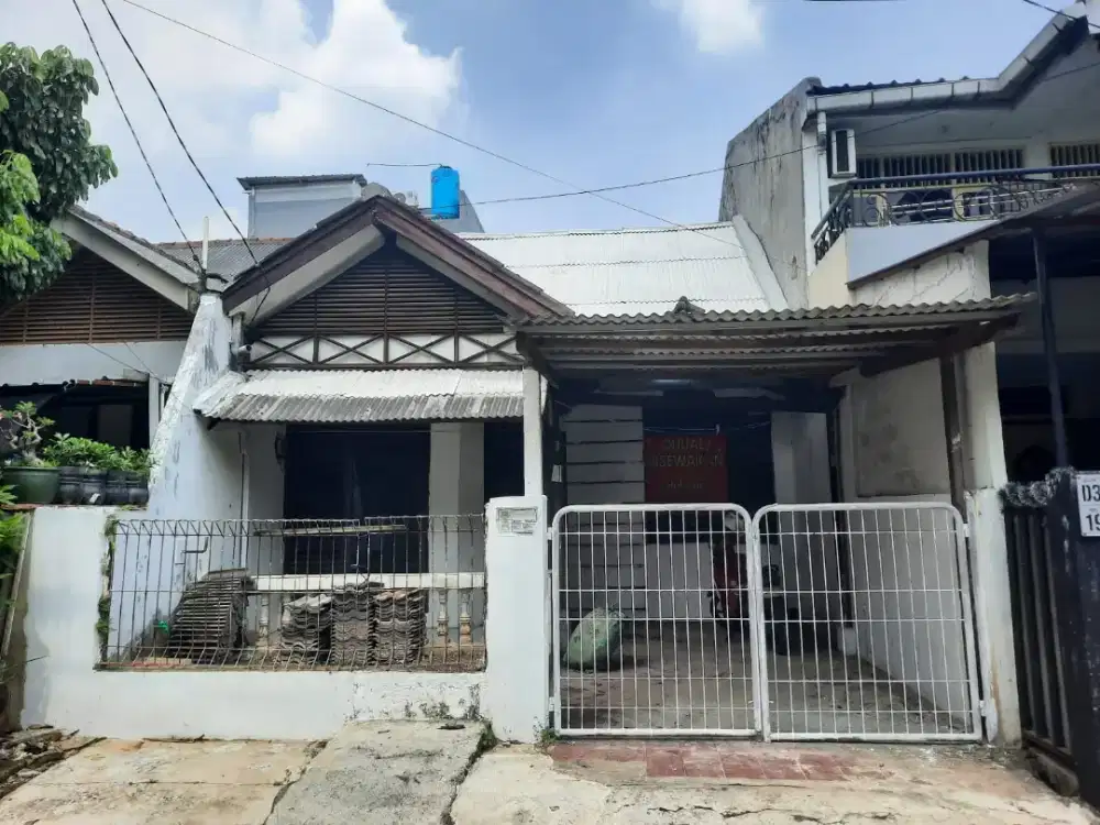 DIKONTRAKAN CILEDUG TANGERANG KOMPLEK DUREN VILLA 26JUTA PERTAHUN