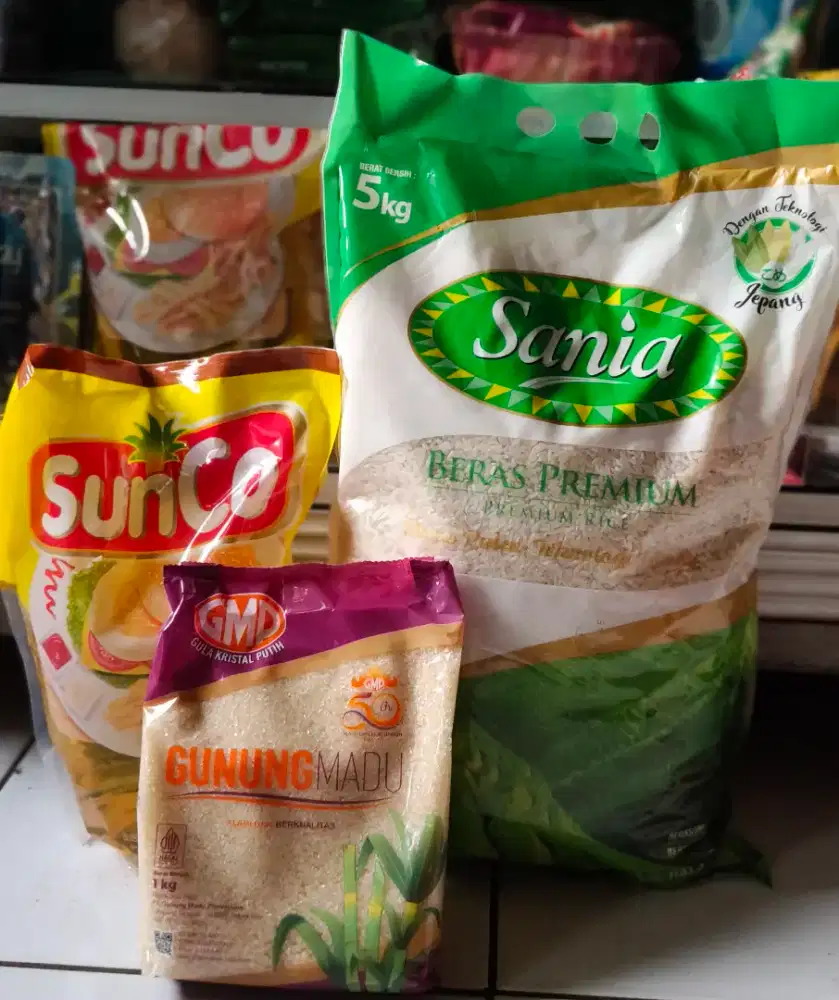 Paket beras sembako