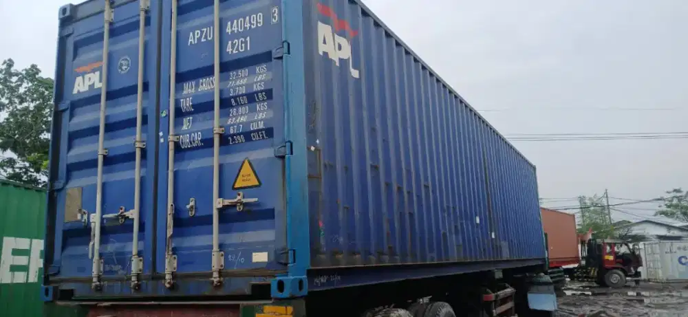 kontainer 40ft kondisi 70-80%