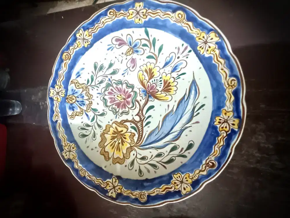 [HARGA WEEKEND] Piring Lawas Besar danTebal Diameter 40cm