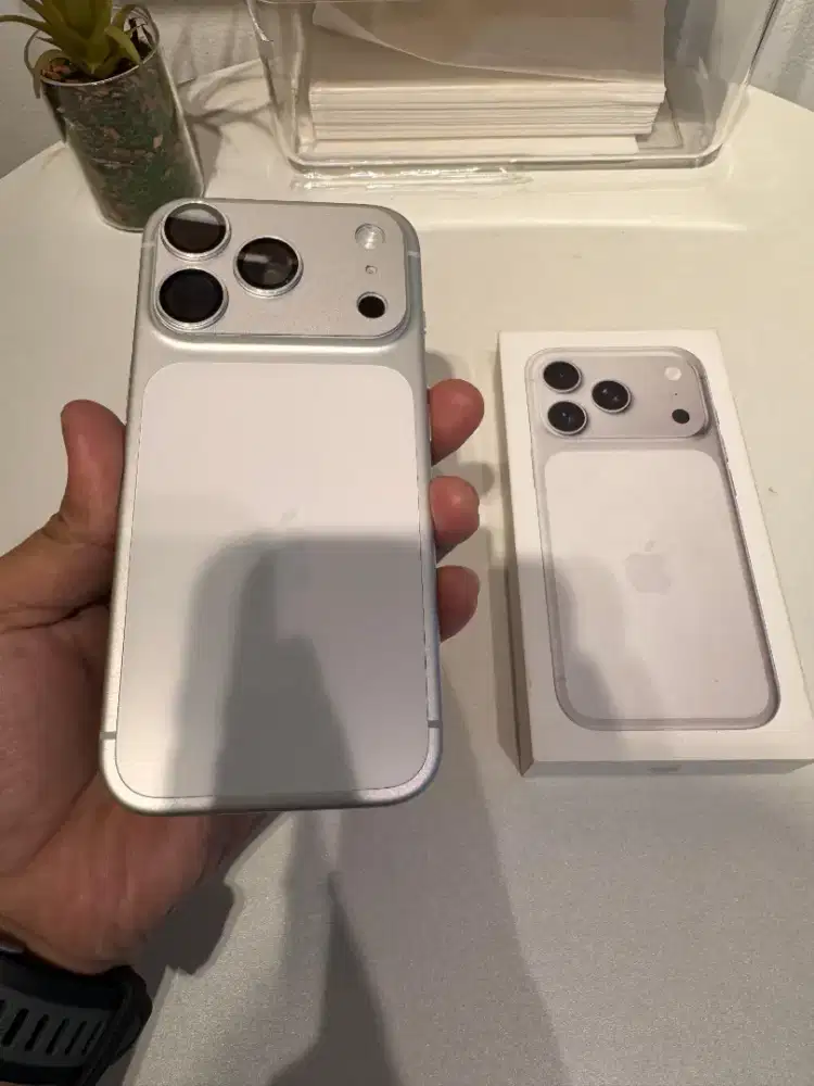 Iphone 17 Pro 1TB Silver Bh 100% Cc67 Garansi On