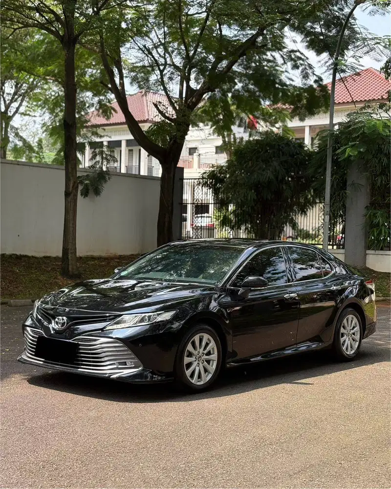 Toyota Camry V 2019 Black Hitam 2018 2020 Service Record Camry V