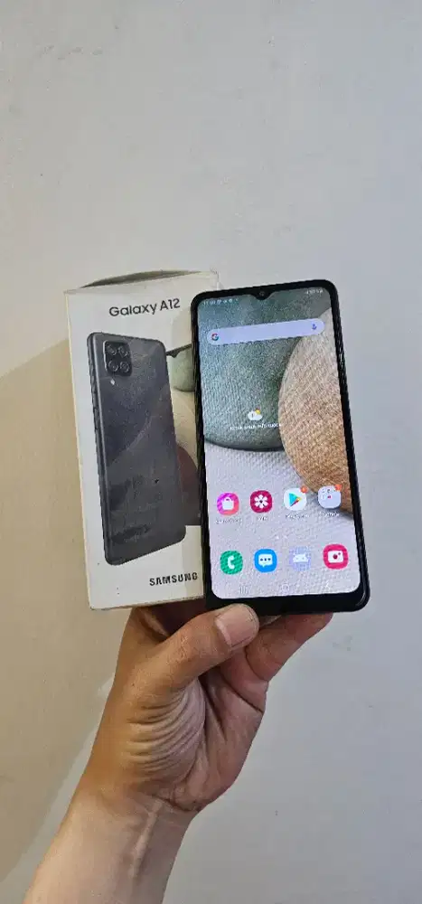Samsung A12 Ram 6/128gb Fullset