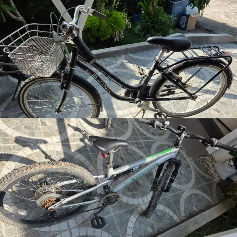 Di jual 2 Sepeda merk Polygon