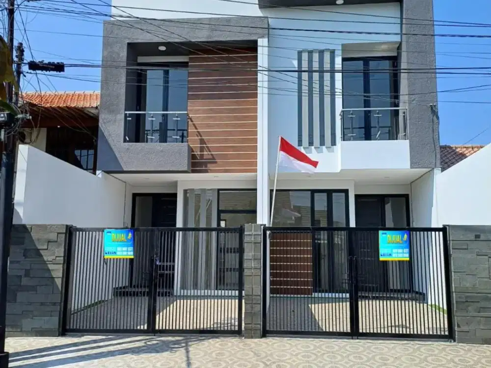 Dijual rumah baru di wisma mukti klampis Hanya 1,399m