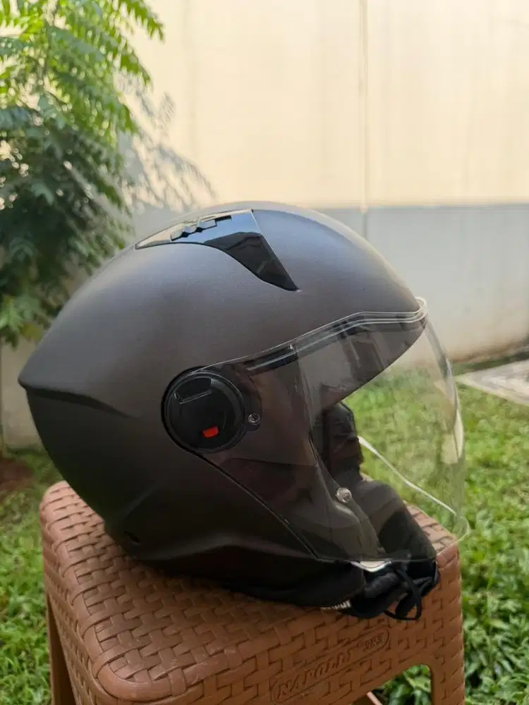 Helm kyt dcity d city d-city grey doff xl