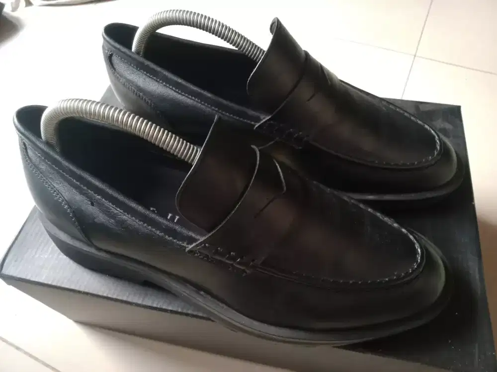 Sandal kulit asli prabu prayoga size 40 mulus