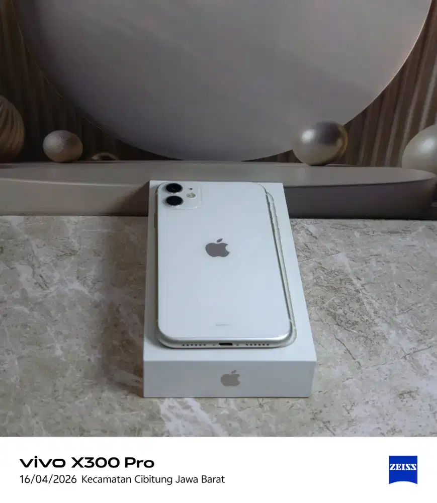 Iphone 11 128gb ibox putih