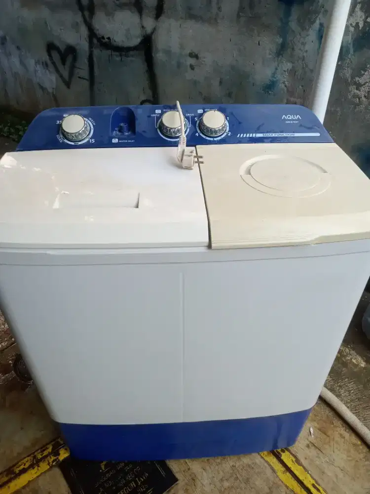 Jual mesin cuci 2 tabung normal semua