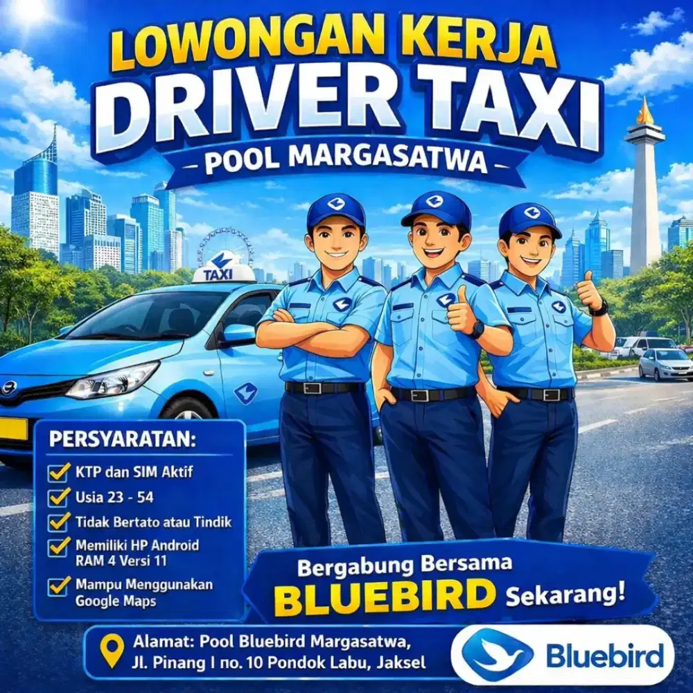 Lowongan Driver taksi