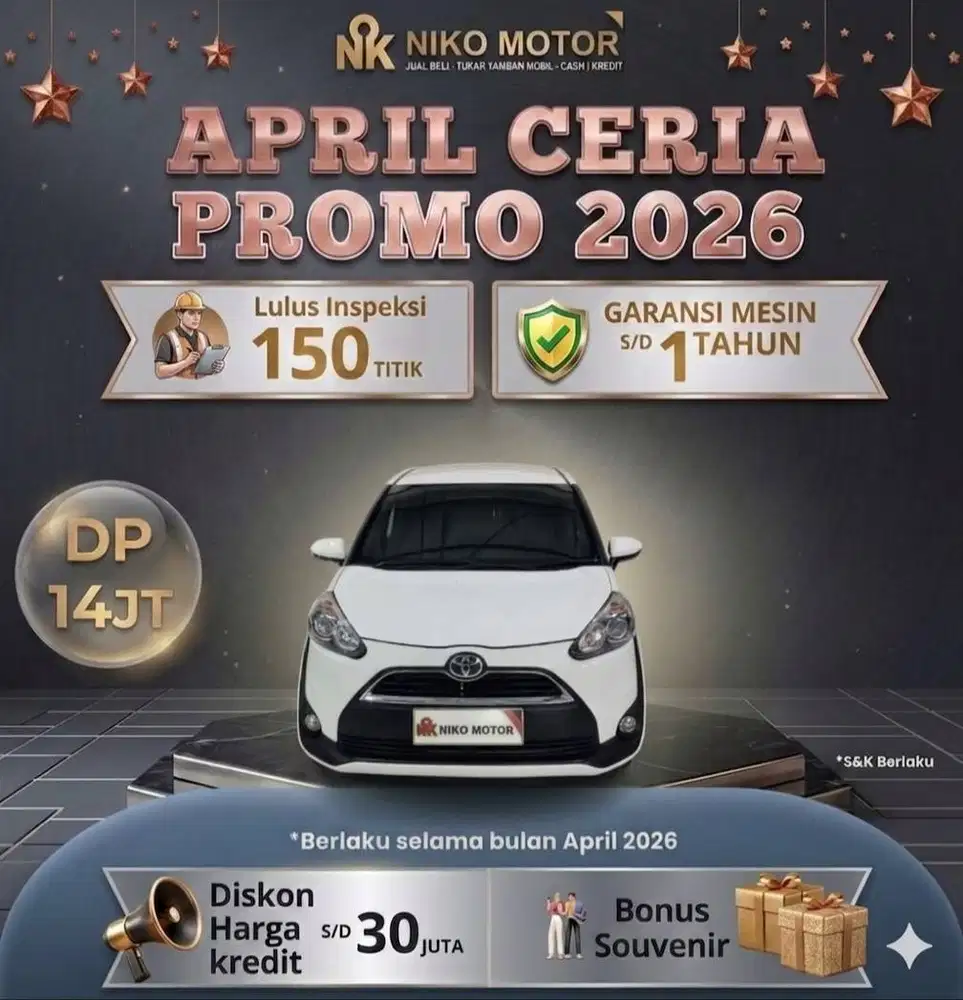 (MULUS) SIENTA V 2017 AT : 2016|2018