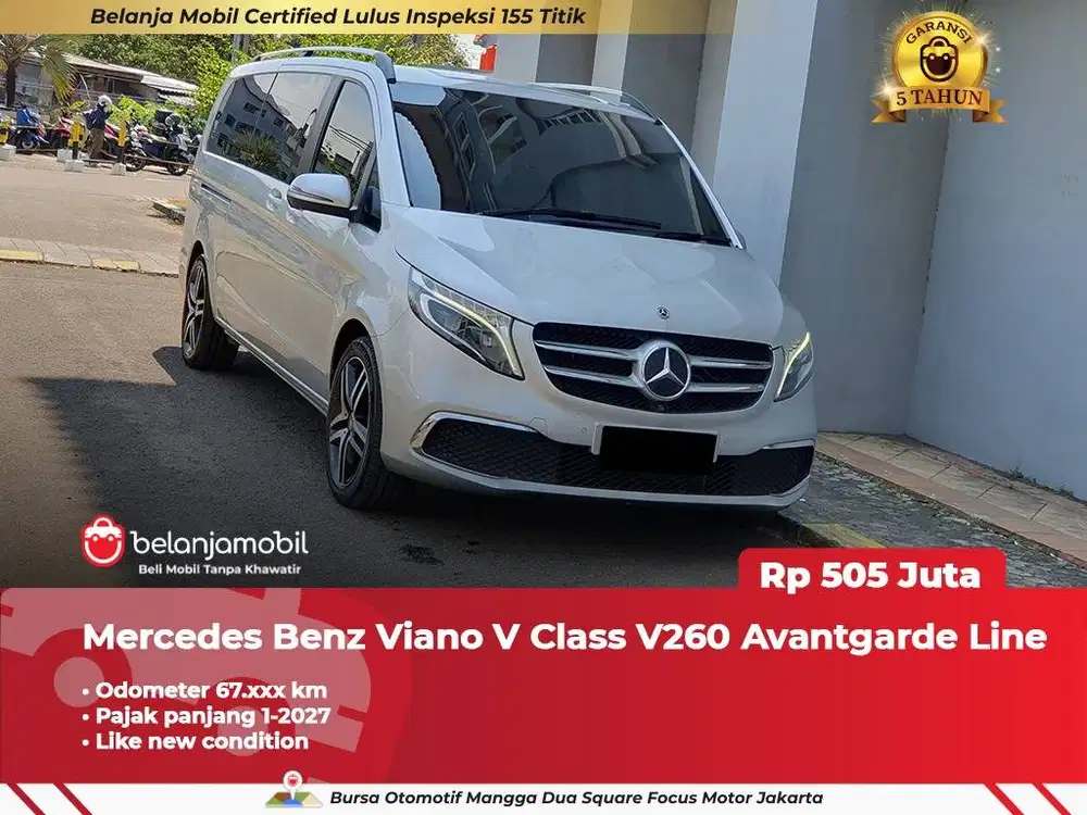 [ LOW KM ] Mercedes Benz Viano V Class V260 V 260 Avantgarde 2020/2021