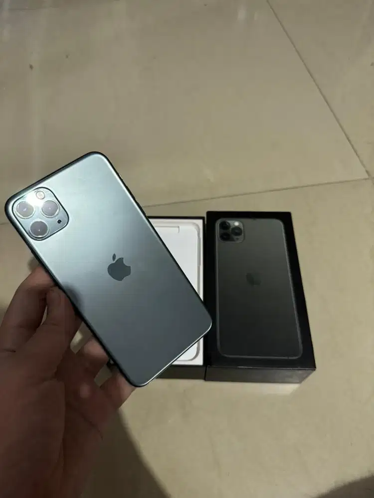 iphone 11 promax 256gb ibox super mulus fullset original