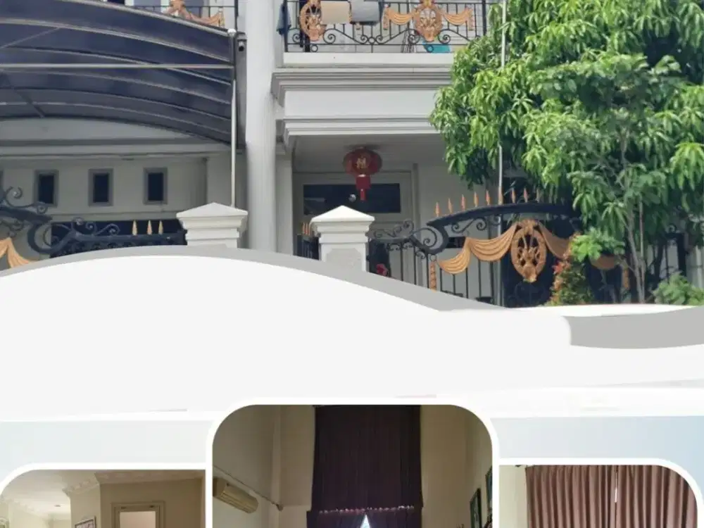 Rumah 2 Lantai Bagus HGB di Graha Famili Siap Huni