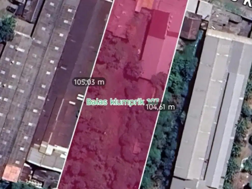 DIJUAL TANAH KOMERSIAL NOL JALAN RAYA BALAS KLUMPRIK SURABAYA, COCOK UNTUK GUDANG, KANTOR, SEKOLAH,PERUMAHAN, RUKO.