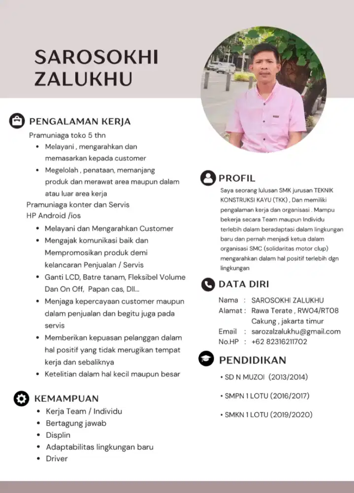 Mencari Lowongan kerja