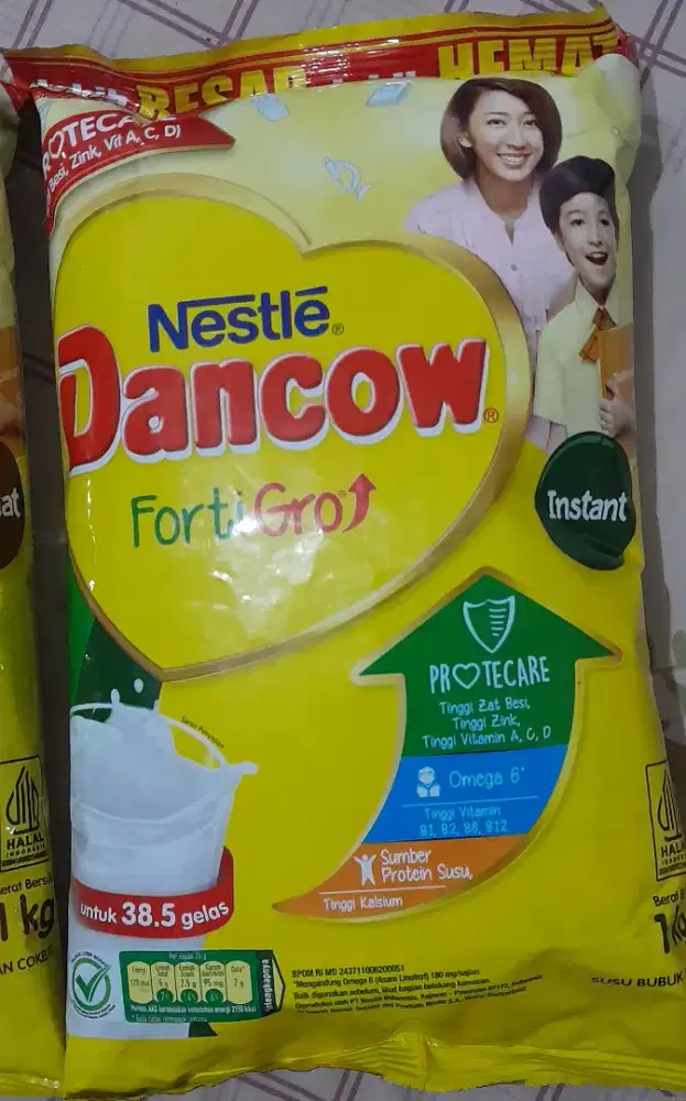 Bismillah, silahkan susu Dancow rasa vanila 1kg