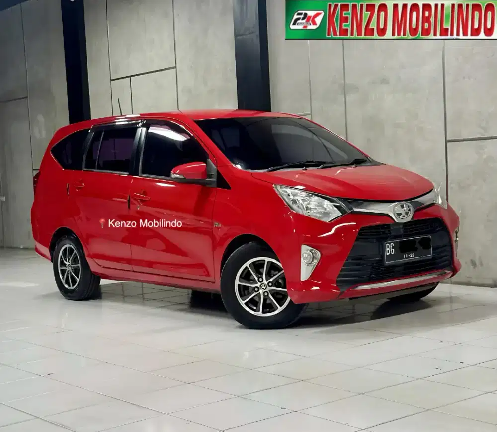 Calya 1,2 G AT 2016/2017 merah,tgn 1 km 77rb super istimewah dp 22jt